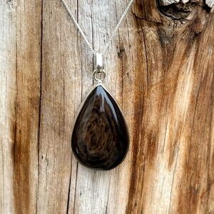 NEW! Obsidian Eye Necklace